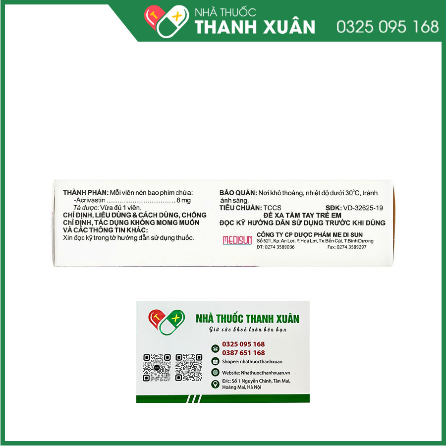 Vasmetine điều trị viêm mũi dị ứng, dị ứng, nổi mề đay mãn tính vô căn